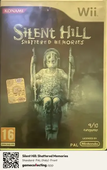Silent Hill: Shattered Memories Nintendo Wii, Italy box front