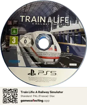 Train Life: A Railway Simulator PlayStation 5, PAL disc