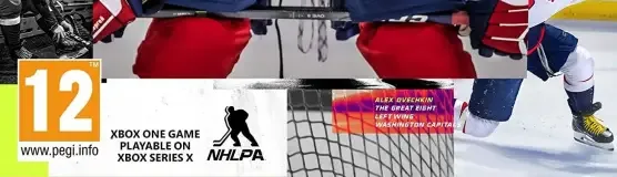 NHL 21, the PEGI square on its front