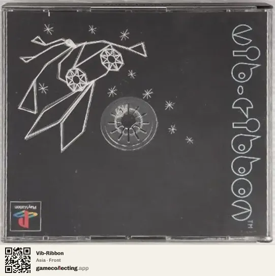 Vib-Ribbon PlayStation, Asia box front