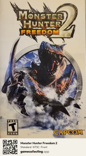 Monster Hunter Freedom 2 PlayStation Portable, NTSC box front