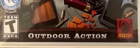 Reload, the ESRB box on its front