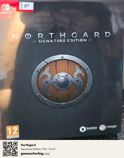 Northgard Nintendo Switch, PAL box front