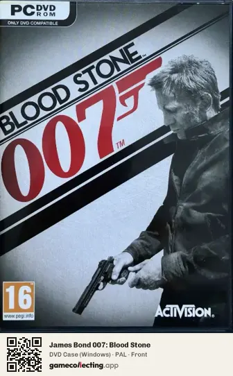 James Bond 007: Blood Stone Computer, PAL box front
