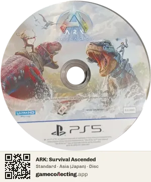 ARK: Survival Ascended PlayStation 5, Asia disc
