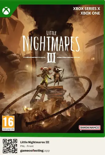 Little Nightmares III Xbox Series X, PAL box front