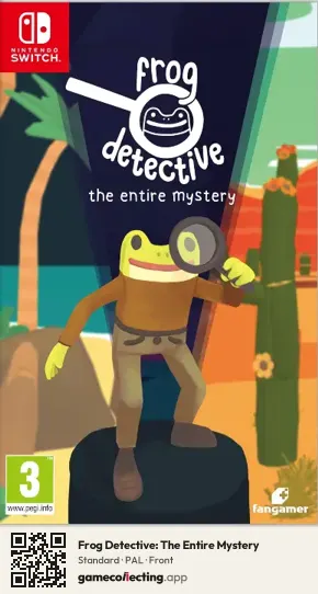 Frog Detective: The Entire Mystery Nintendo Switch, PAL box front