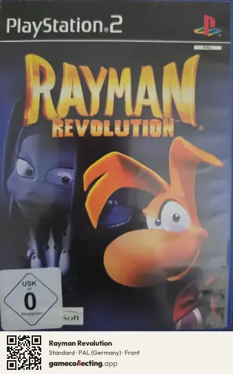 Rayman Revolution PlayStation 2, Germany box front