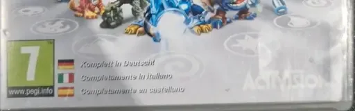Skylanders: Giants, the PEGI square on its front