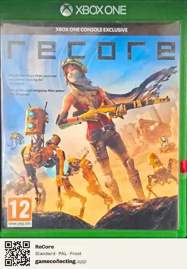 ReCore Xbox One, PAL box front