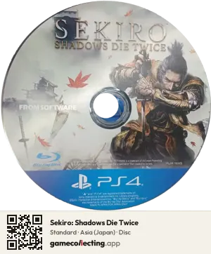 Sekiro: Shadows Die Twice PlayStation 4, Asia disc