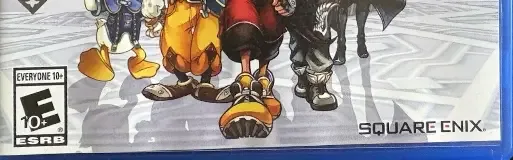 Kingdom Hearts HD 2.8 Final Chapter Prologue, the ESRB box on its front