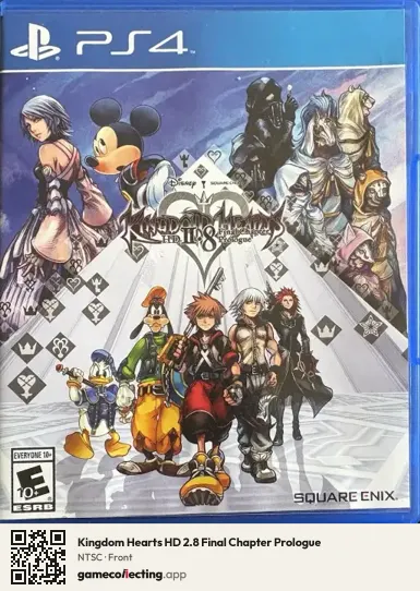 Kingdom Hearts HD 2.8 Final Chapter Prologue PlayStation 4, NTSC box front