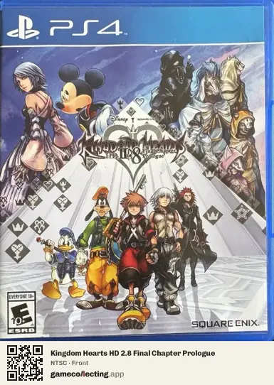 Kingdom Hearts HD 2.8 Final Chapter Prologue PlayStation 4, NTSC box front