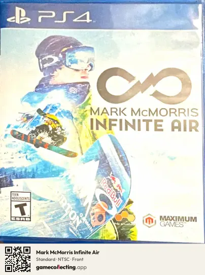 Mark McMorris Infinite Air PlayStation 4, NTSC box front