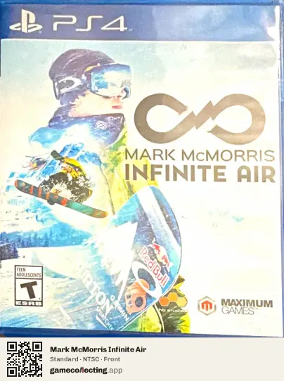 Mark McMorris Infinite Air PlayStation 4, NTSC box front