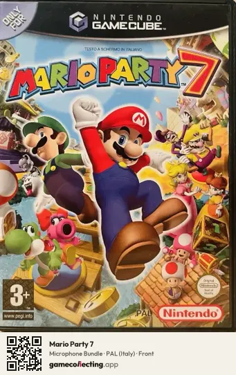 Mario Party 7 Nintendo GameCube, Italy box front