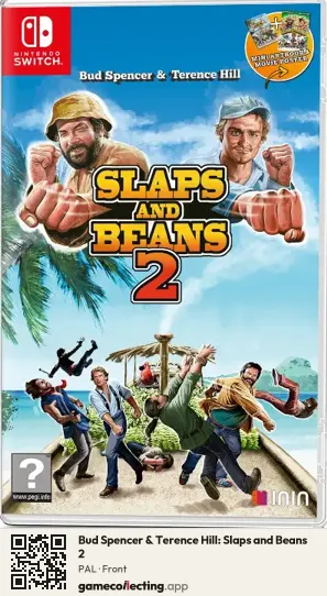 Bud Spencer & Terence Hill: Slaps and Beans 2 Nintendo Switch, PAL box front