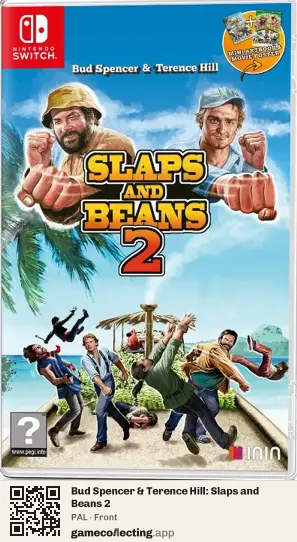 Bud Spencer & Terence Hill: Slaps and Beans 2 Nintendo Switch, PAL box front