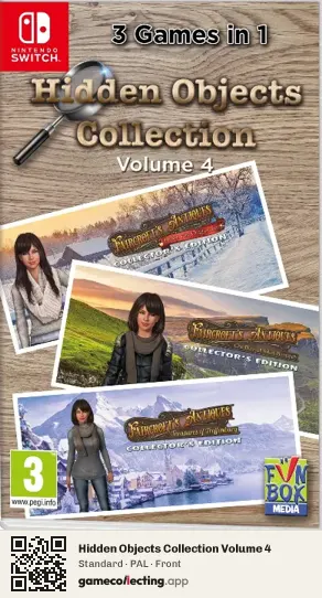 Hidden Objects Collection Volume 4 Nintendo Switch, PAL box front
