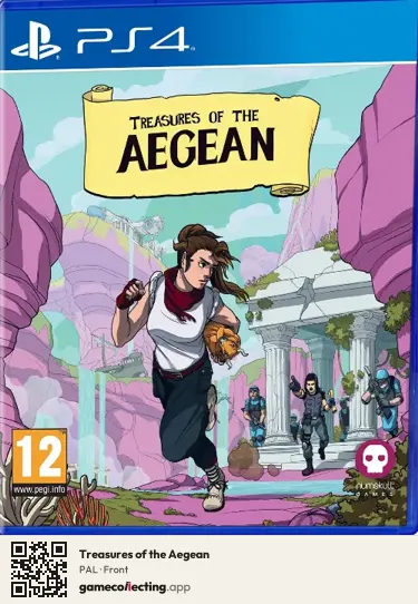 Treasures of the Aegean PlayStation 4, PAL box front