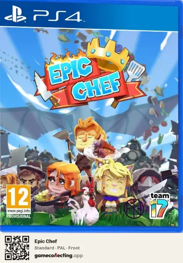 Epic Chef PlayStation 4, PAL box front
