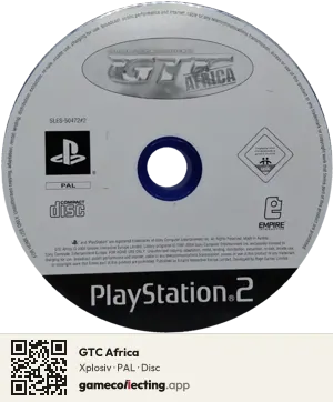 GTC Africa PlayStation 2, PAL disc