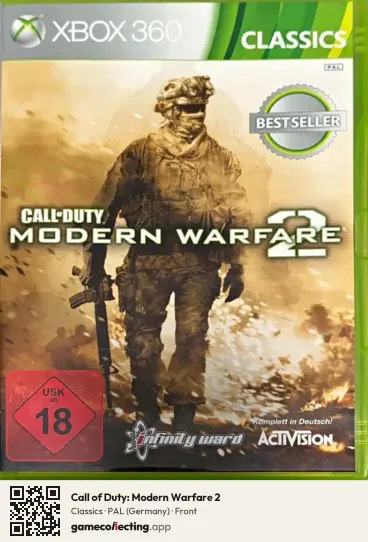 Call of Duty: Modern Warfare 2 Xbox 360, Germany box front