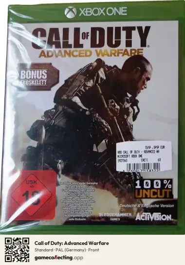 Call of Duty: Advanced Warfare Xbox One, Germany box front