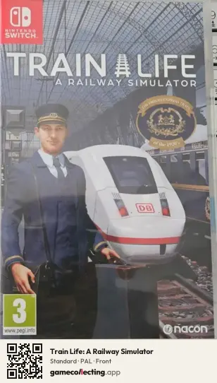 Train Life: A Railway Simulator Nintendo Switch, PAL box front