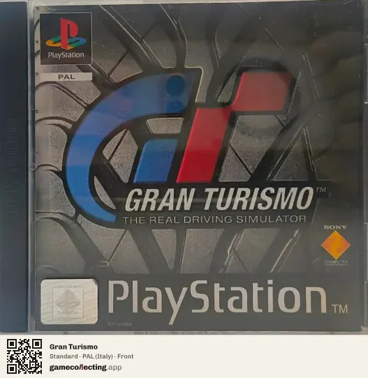Gran Turismo PlayStation, Italy box front