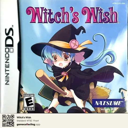 Witch's Wish Nintendo DS, NTSC box front