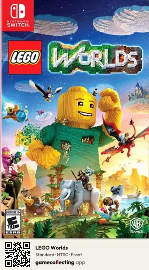 LEGO Worlds Nintendo Switch, NTSC box front