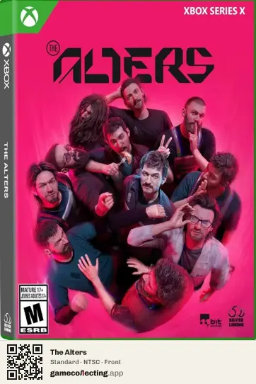 The Alters Xbox Series X, NTSC box front