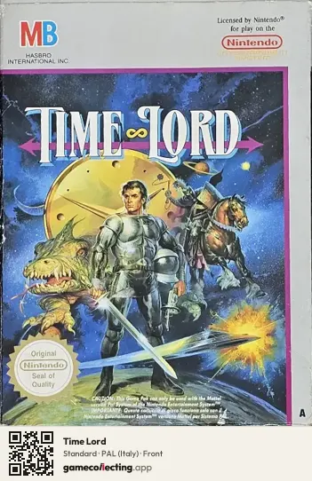 Time Lord Nintendo Entertainment System, Italy box front