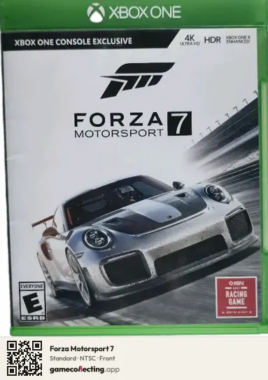 Forza Motorsport 7 Xbox One, NTSC box front