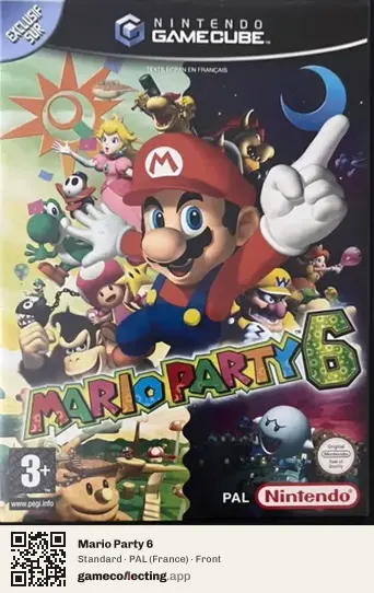 Mario Party 6 Nintendo GameCube, France box front