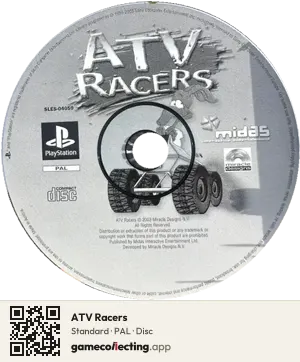 ATV Racers PlayStation, PAL disc