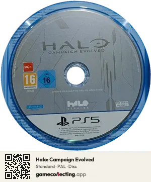 Halo: Campaign Evolved PlayStation 5, PAL disc