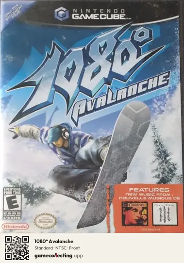 1080° Avalanche Nintendo GameCube, NTSC box front