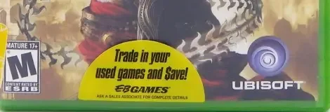 Prince of Persia: The Two Thrones, the ESRB box on its front
