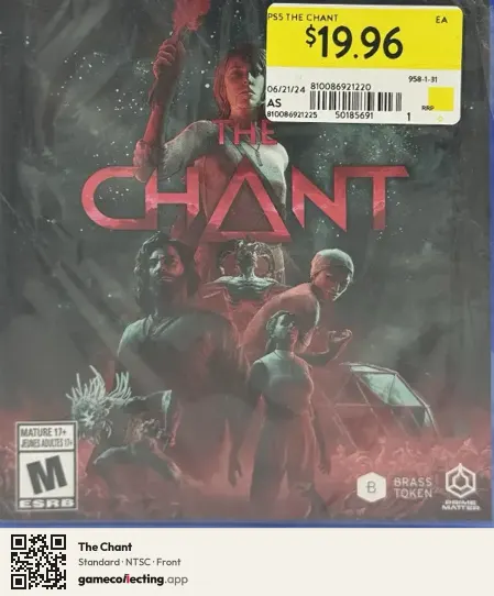 The Chant PlayStation 5, NTSC box front