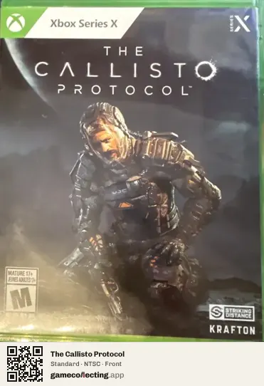 The Callisto Protocol Xbox Series X, NTSC box front