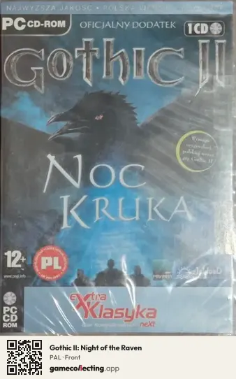 Gothic II: Night of the Raven Computer, PAL box front