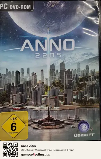 Anno 2205 Computer, Germany box front