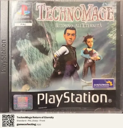 TechnoMage Return of Eternity PlayStation, Italy box front