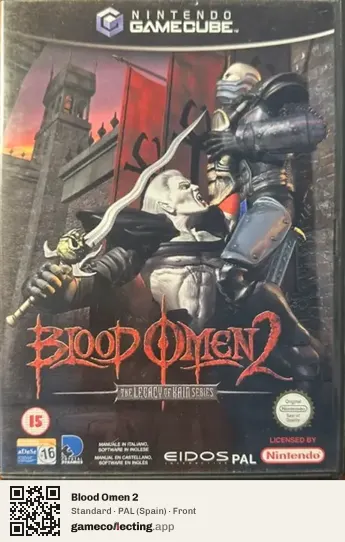 Blood Omen 2 Nintendo GameCube, Spain box front