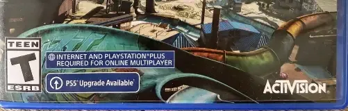 Tony Hawk's Pro Skater 3 + 4, the ESRB box on its front