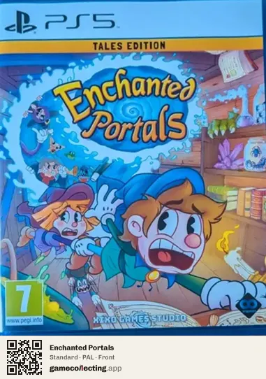 Enchanted Portals PlayStation 5, PAL box front