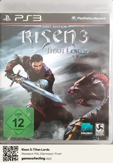 Risen 3: Titan Lords PlayStation 3, Germany box front
